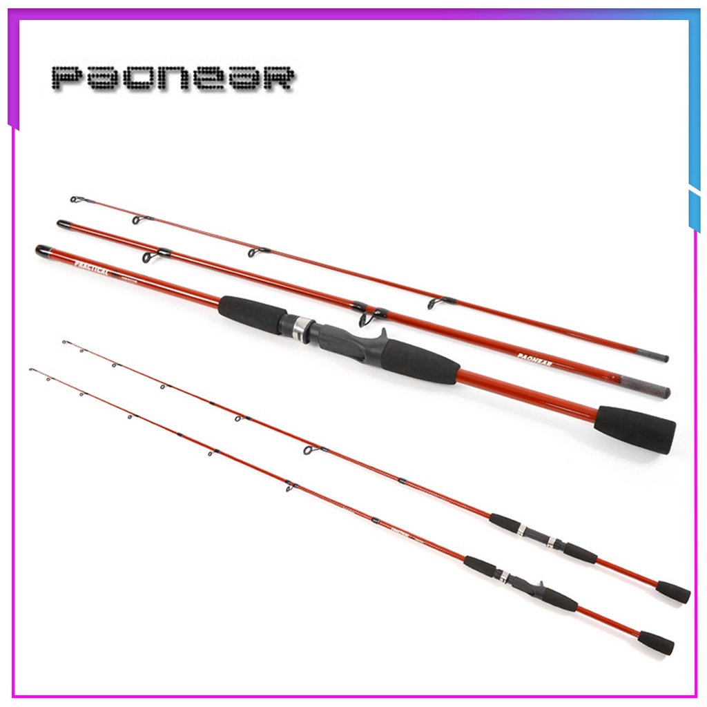 6ft/7ft 3section portable fishing rod carbon fiber fishing rod