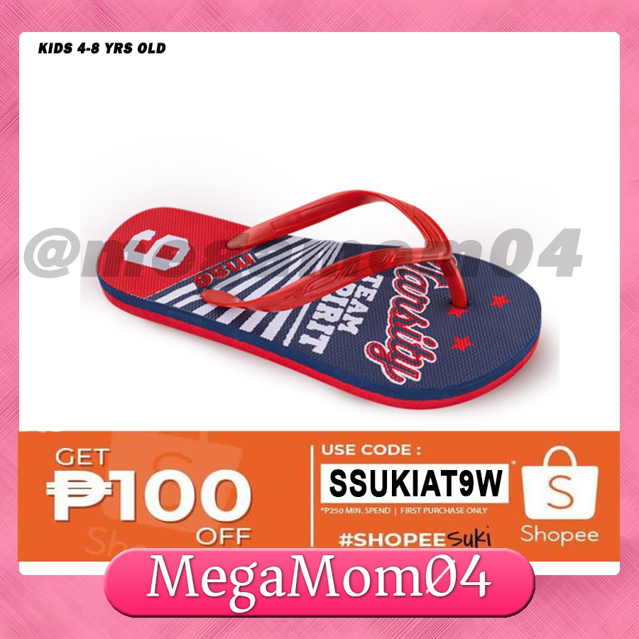 kids slippers size 4