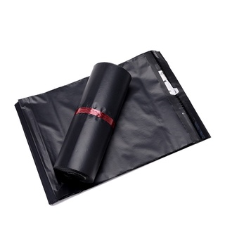 100pcs black courier pouch plain pouch express pouch Parcel Pouch Shipping Pouch #3