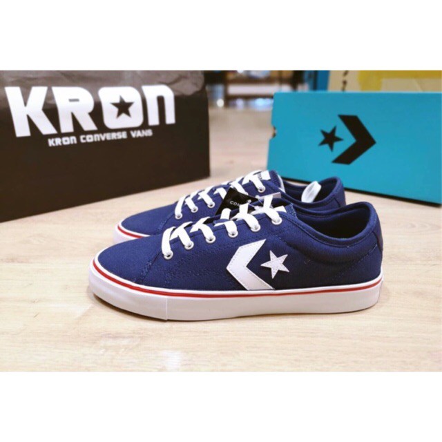 converse ox navy