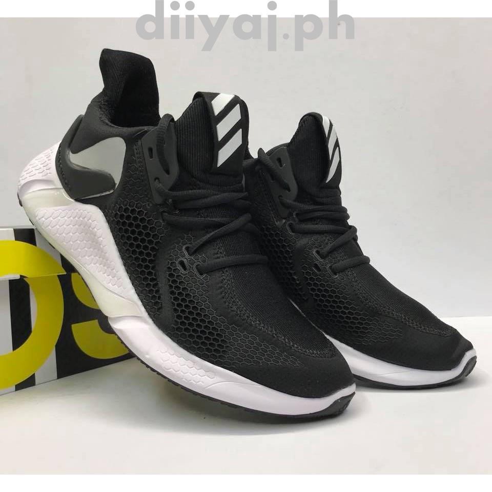 adidas alphabounce instinct black white