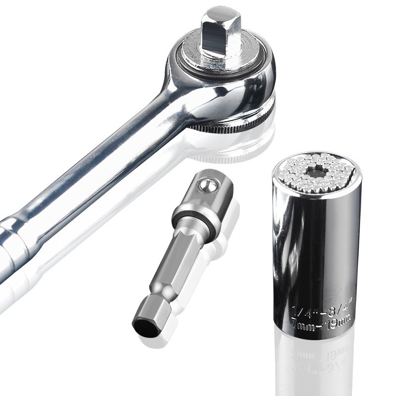 ★Gator Grip 719mm Universal Socket Wrench Tools With Handle Shopee