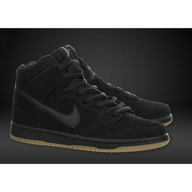 nike sb dunk high black