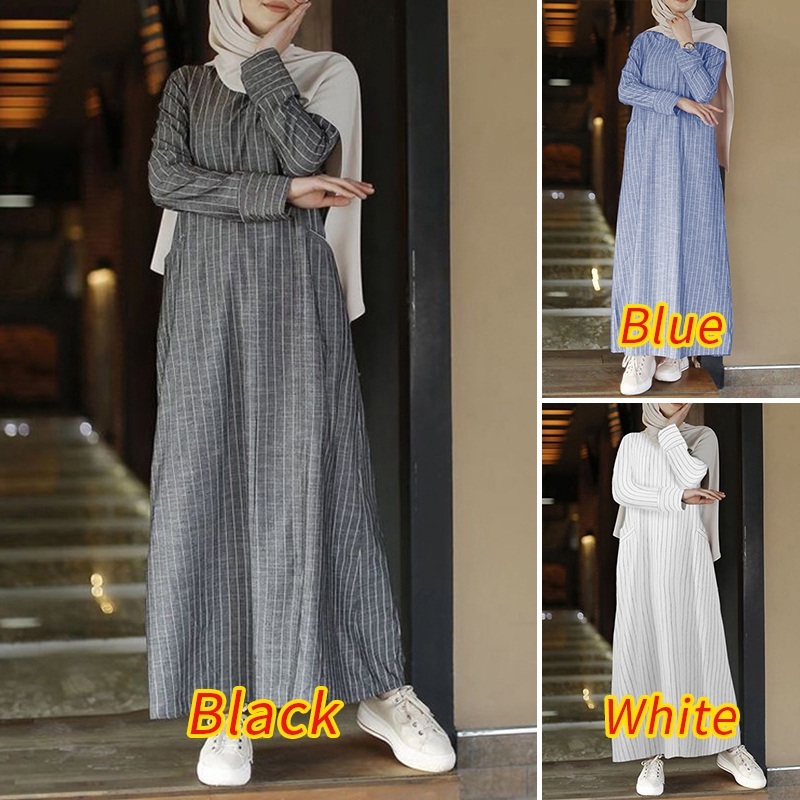 full sleeve cotton dress