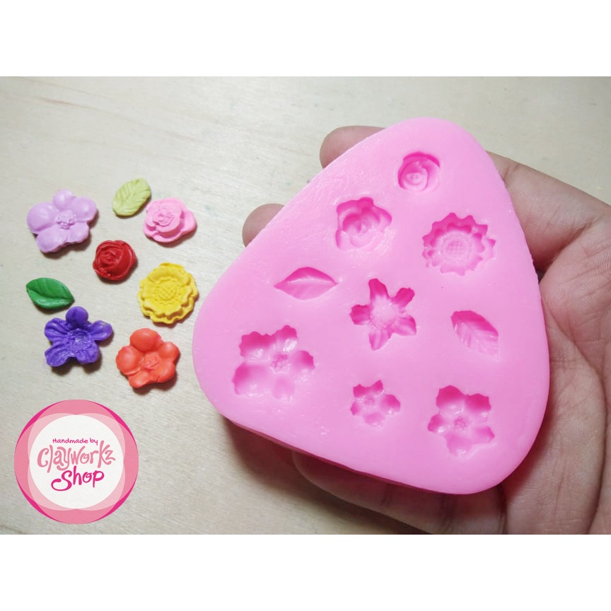 Air Dry Clay Silicone Molds