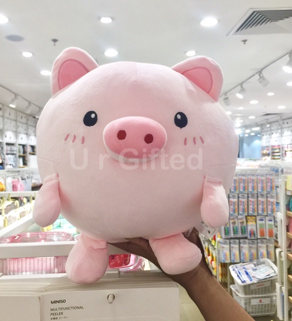 miniso pig pillow