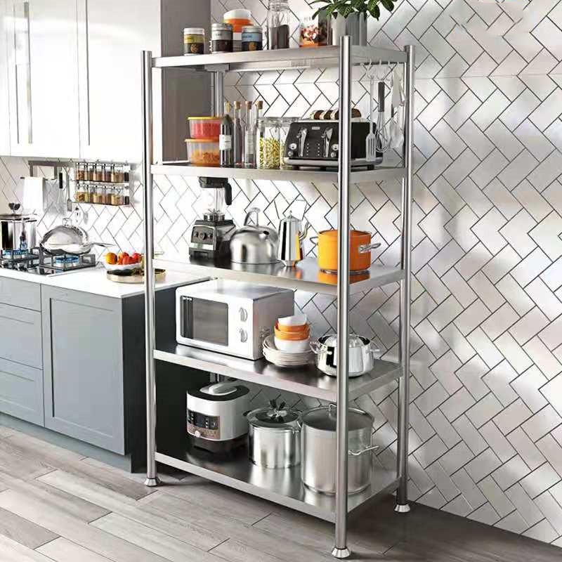 Kitchen Organizer Storage Rack Stainless Steel Kitchen Rack Microwave