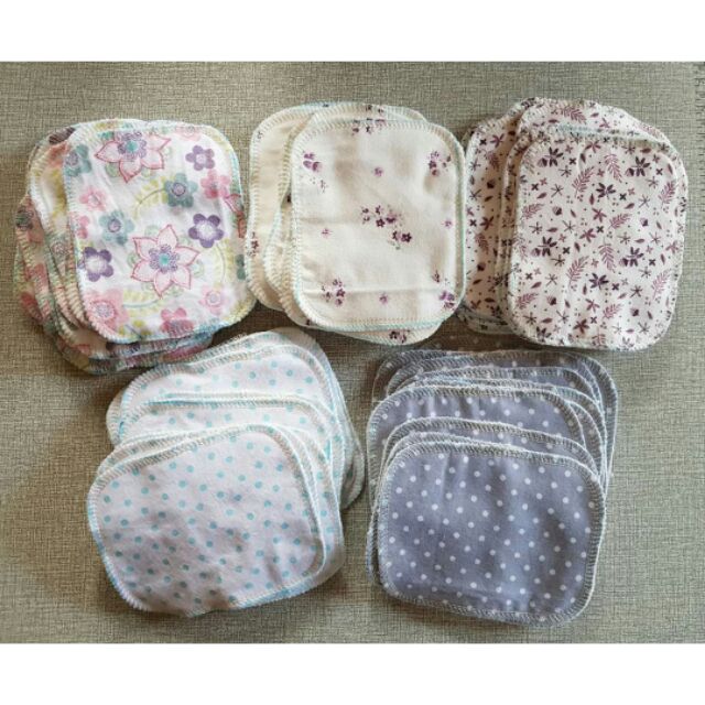 flannel baby wipes