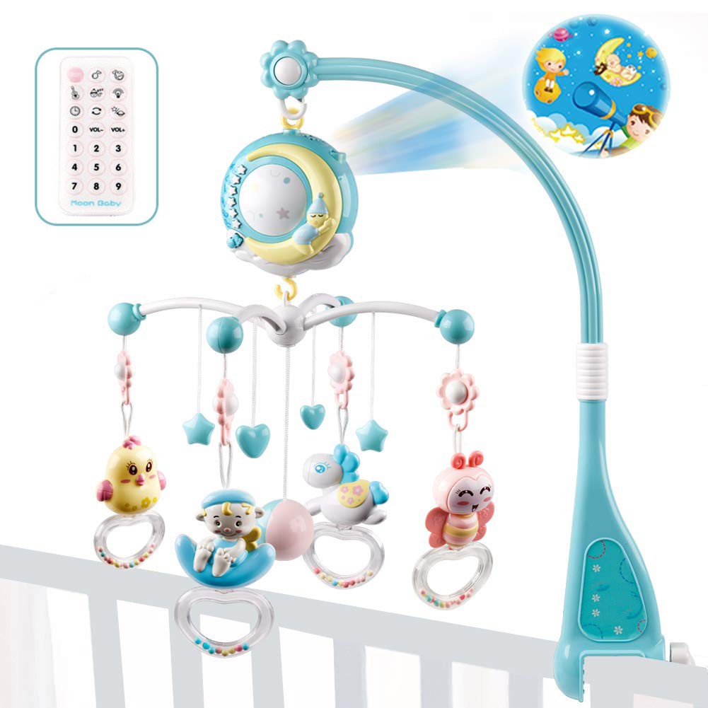 baby bed musical mobile