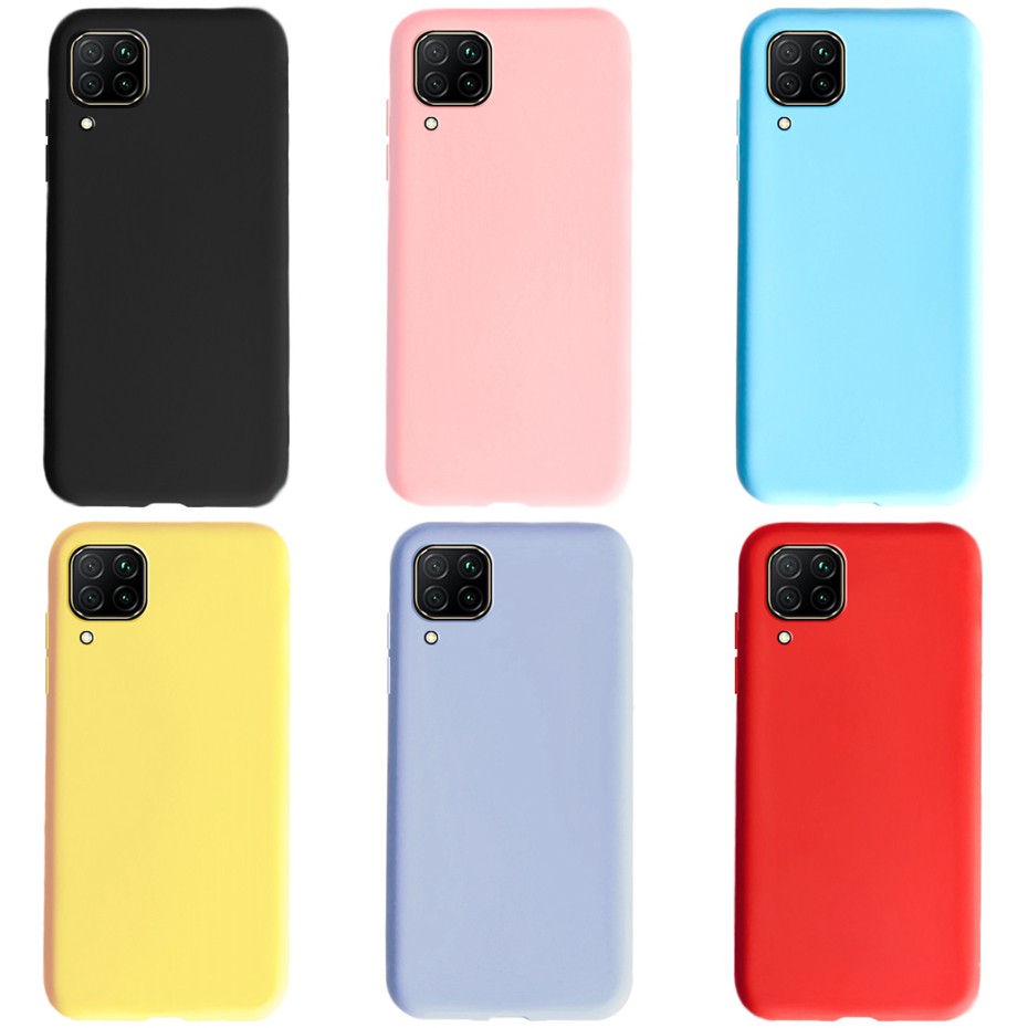 Huawei Nova 7i Nova7i 7 i Cases Matte Jelly Silicone TPU Soft Back