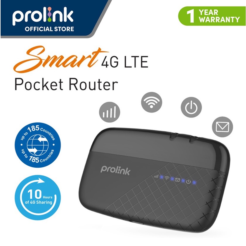 PROLiNK PRT7011LB 4G LTE Advanced Mobile WiFi Pocket WiFi Open Line Travel WiFi NTC