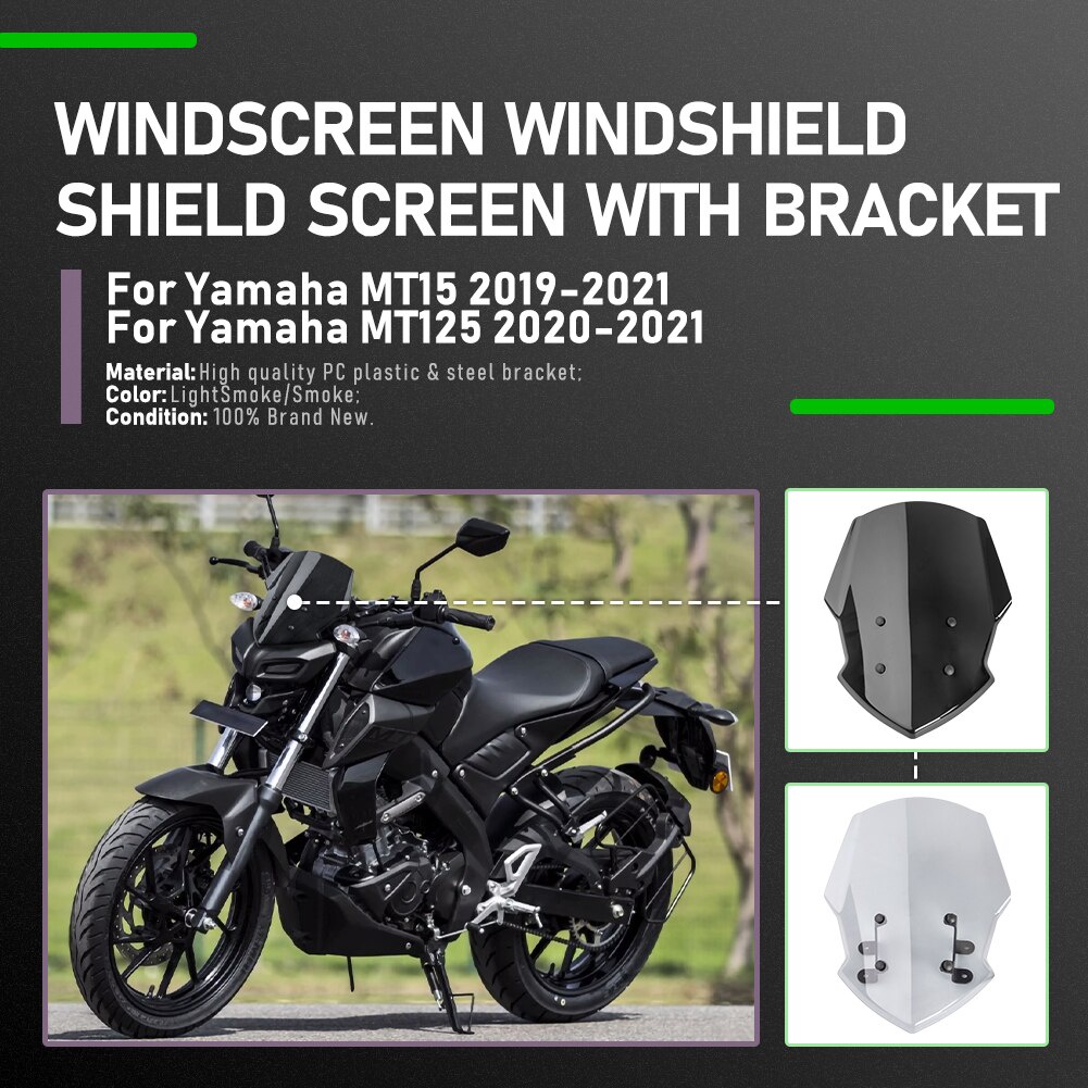 mt 125 windshield