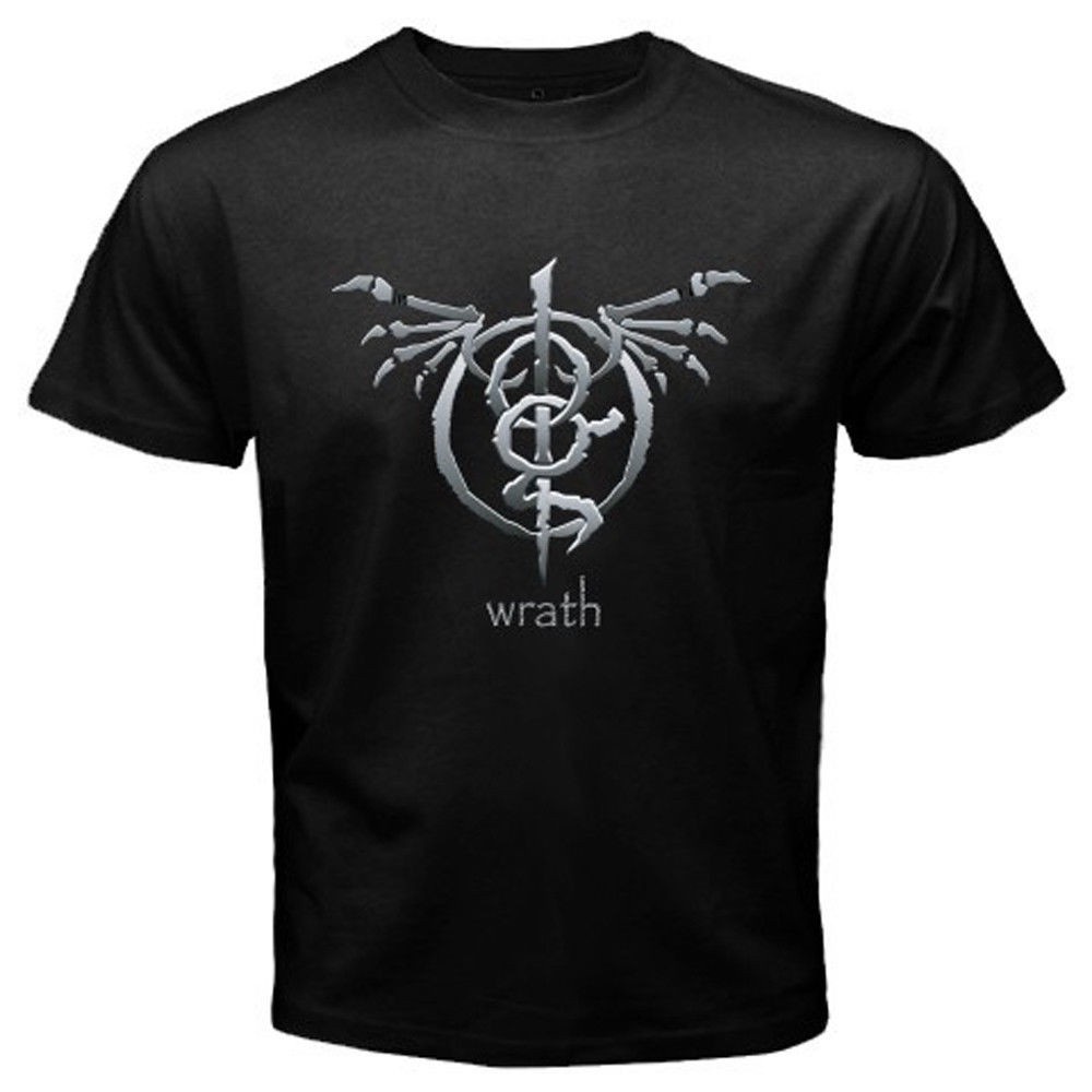 ☑New Lamb Of God Wrath Album American Metal Band Men'S Black T-Shirt  Birthday Gift Black #6