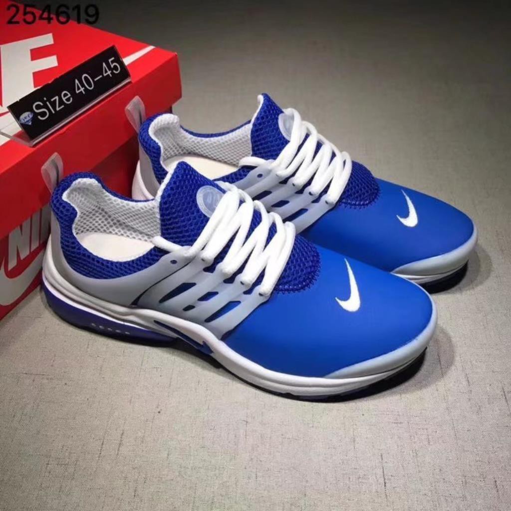 nike blue leather shoes