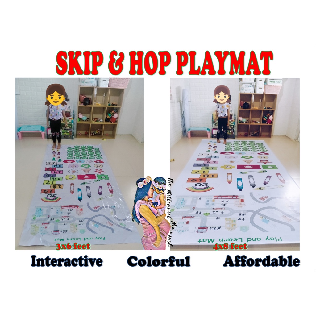 Skip and Hop Playmat for Kids