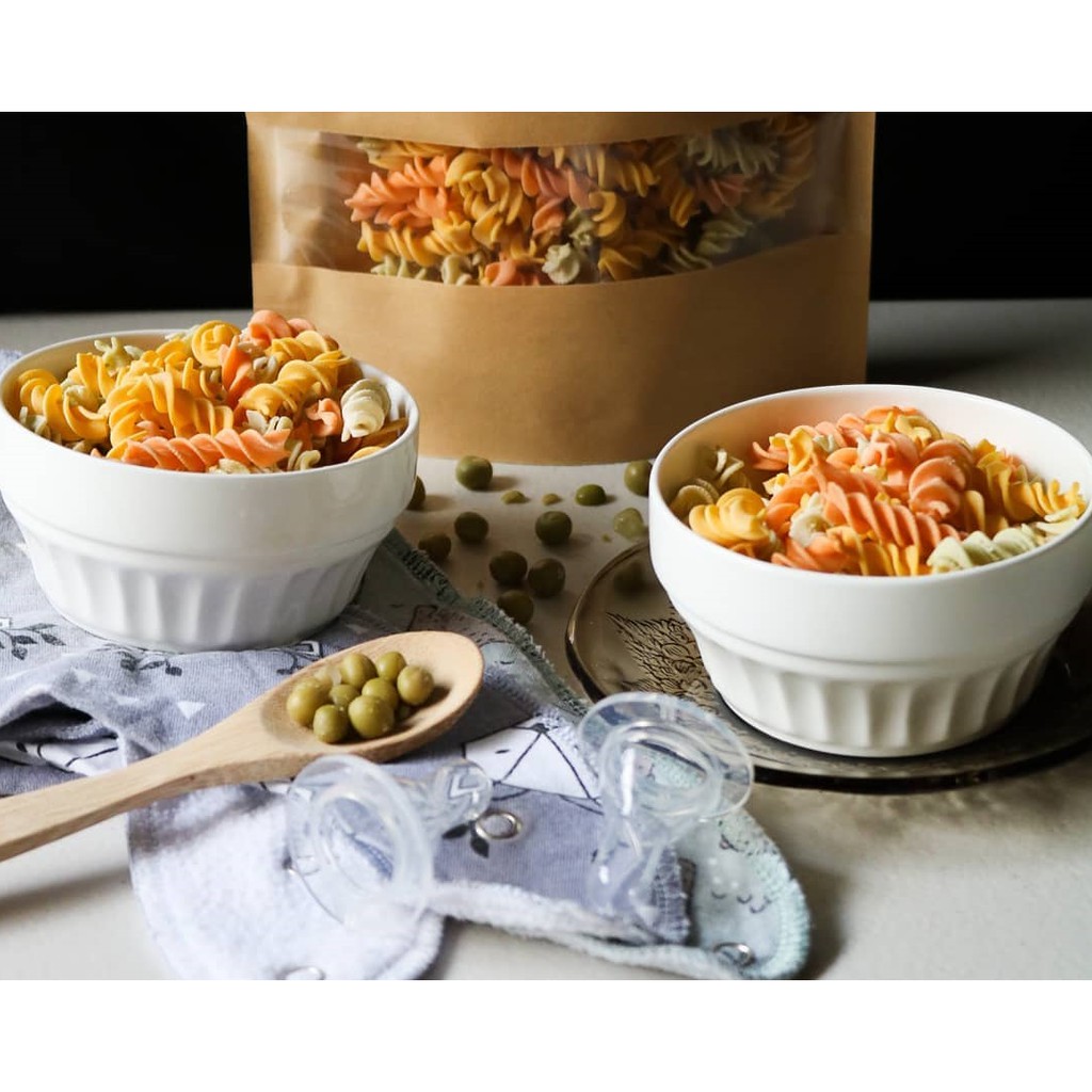 Fusilli Semolina Pasta (Baby Safe) Zero Sodium 100 Vegan/Plant