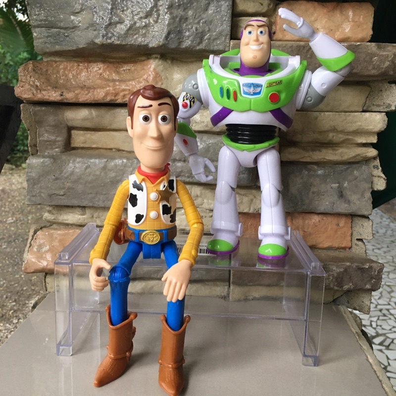 Toy Story Buzz Lightyear Woody Set Articulated | Shopee Philippines