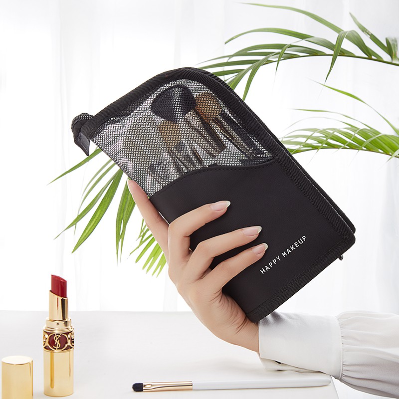 cute makeup brush bag