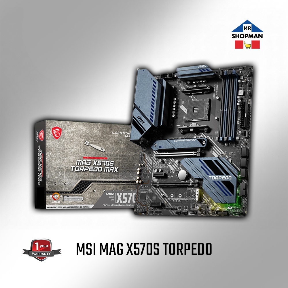 MSI Mag X570S Torpedo Max Motherboard AM4 Socket Shopee Philippines