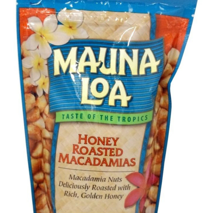 Mauna Loa Honey Roasted Macadamia Nuts Gluten Free No Preservatives 10