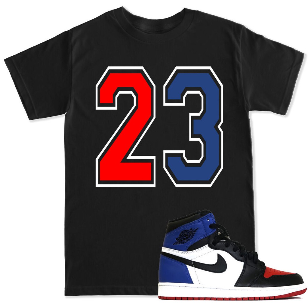 jordan blue and white shirt