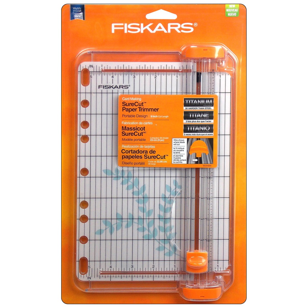 Fiskars SureCut™ Card Making Paper Trimmer (9