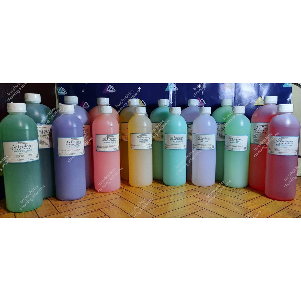 Original Buzybubbles Water based Essential Oil Air Freshener scents for