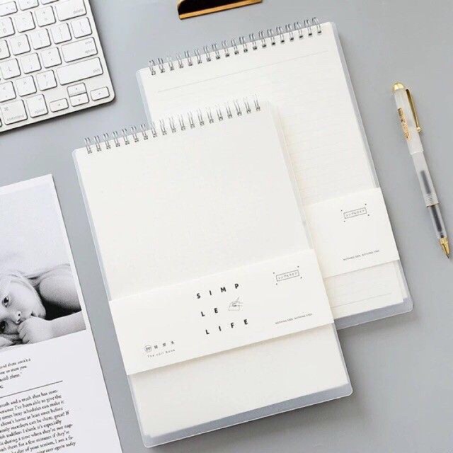 steno muji inspired notebooks blankgridlineddotted shopee philippines