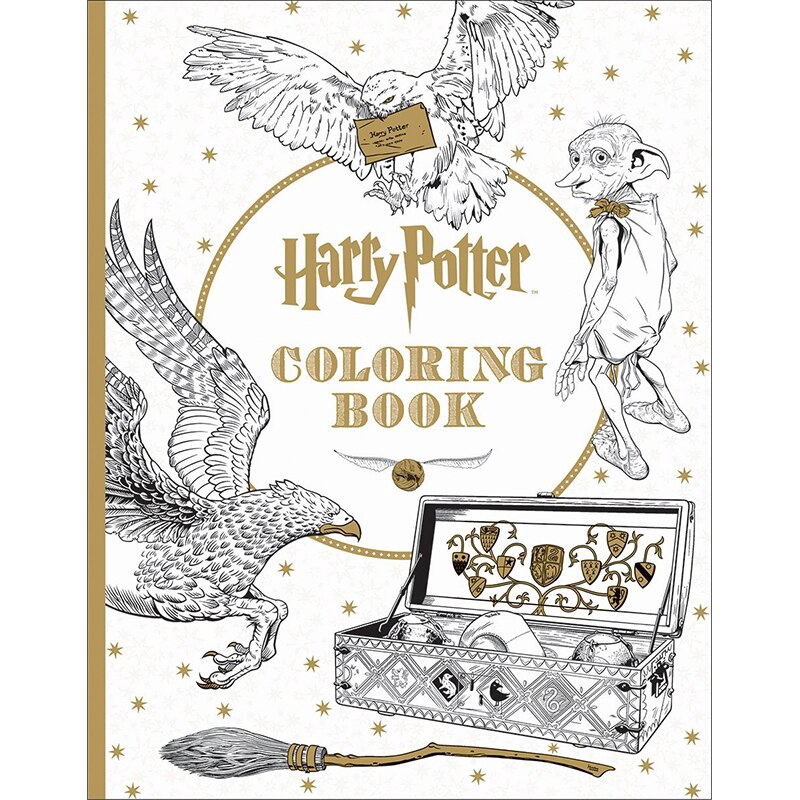 Download 96 Pages Book Harry Potter Coloring Books For Children Adult Secret Garden Series Painting Drawing Shopee Philippines