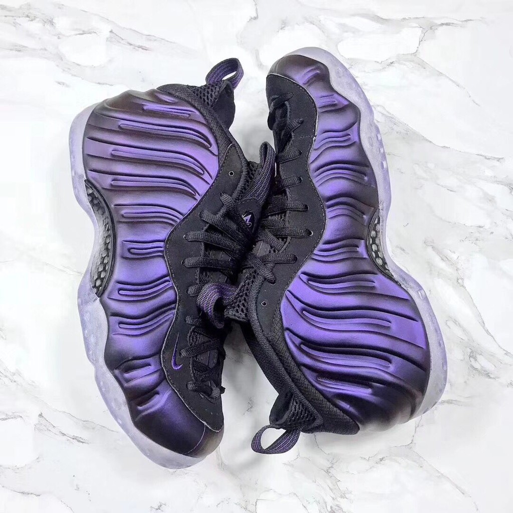nike air foamposite eggplant