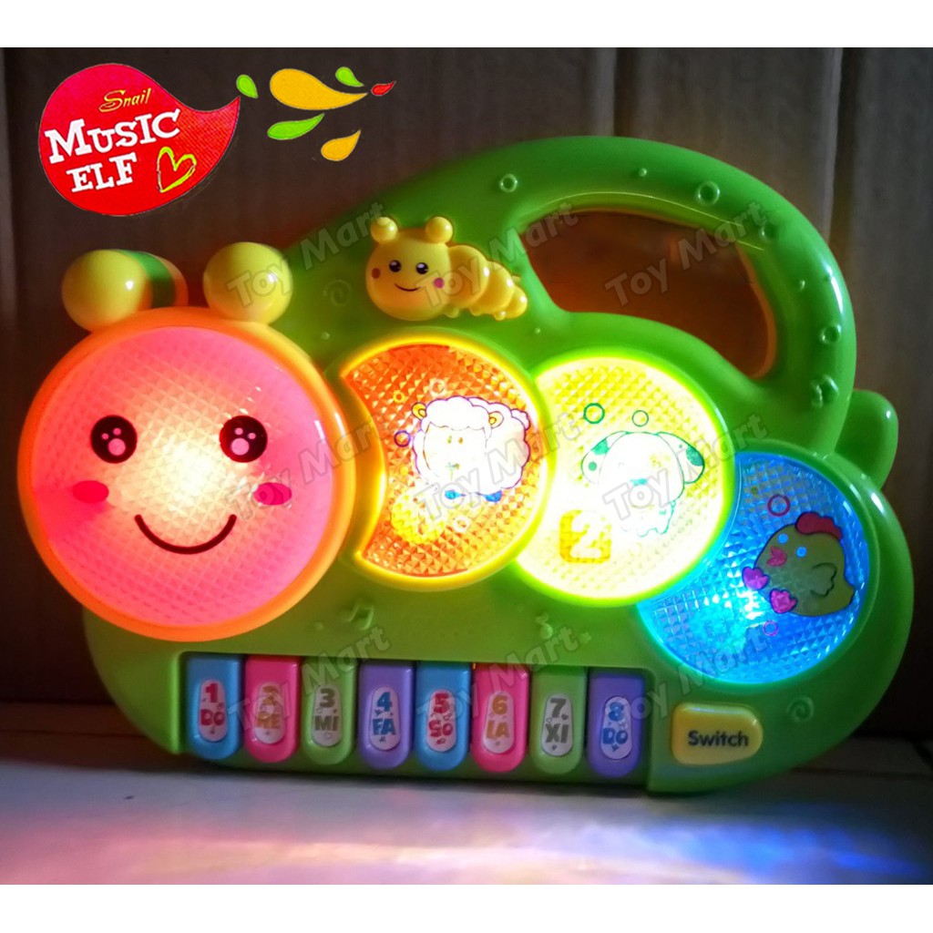 musical educational learning toy Childrens Toy Caterpillar Music Elf 