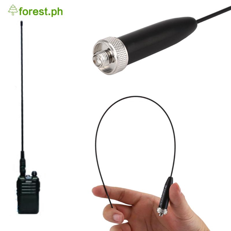 Mini SMA-F UHF 400-480MHz Short Stubby Antenna For Baofeng Kenwood Puxing Radio