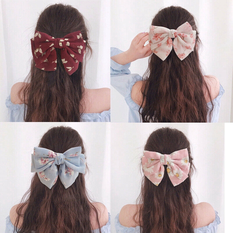 barrette hair bows
