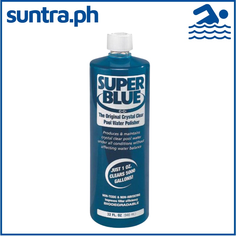 robarb pool super blue water clarifier