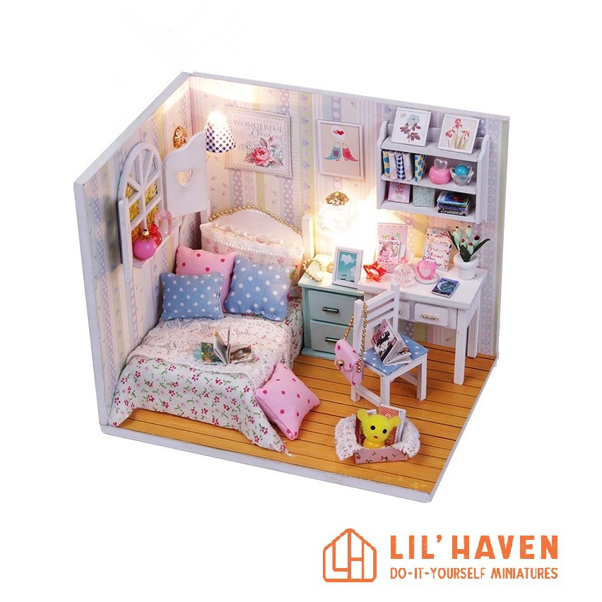 Cuteroom Diy Miniature Adabelle S Room, What Size Bed Should A 15 Year Old Have In Philippines
