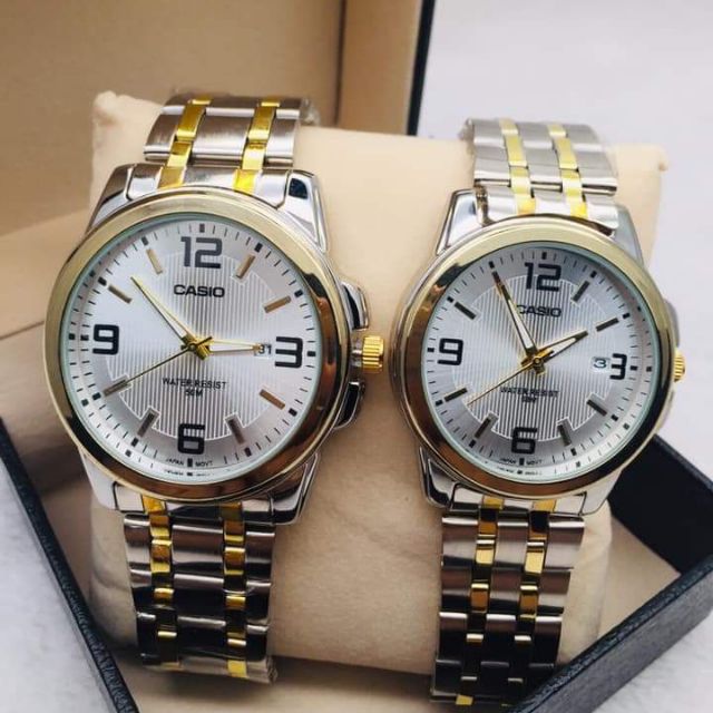 casio watch set for couple