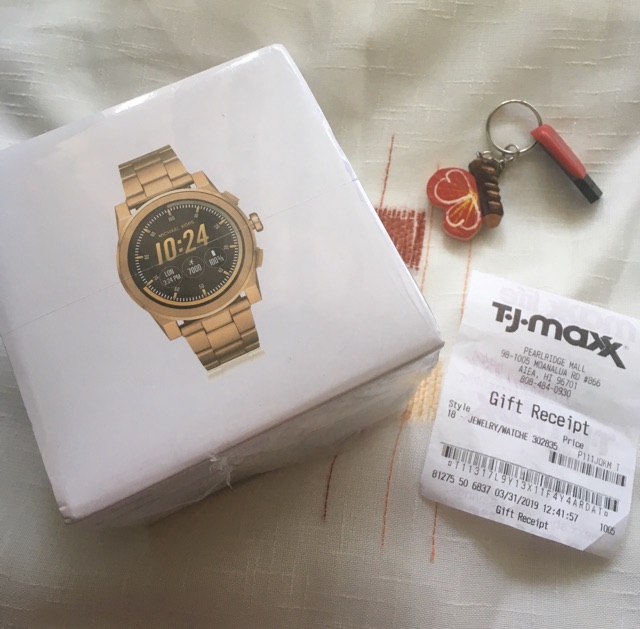 michael kors smartwatch tj maxx