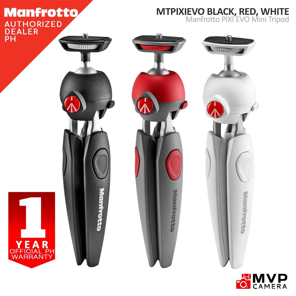 manfrotto pixi mini tripod white