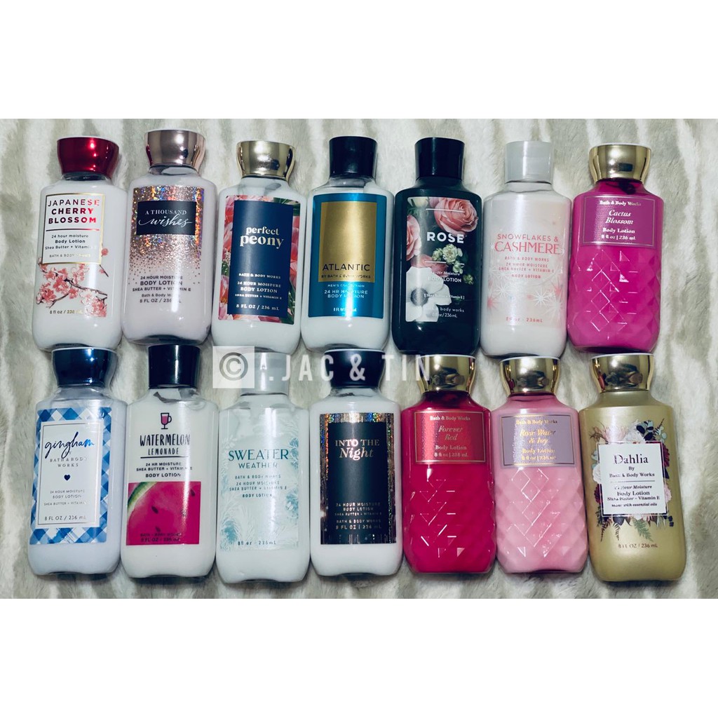 Bath Body Works Lotion 8 Fl Oz 236mL Shopee Philippines
