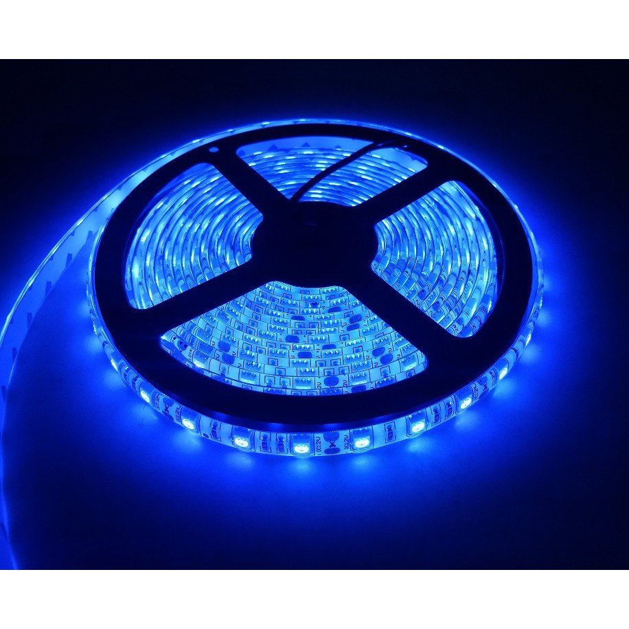 Led Strip Light Blue Accent Design For Bed Ceiling And Wall