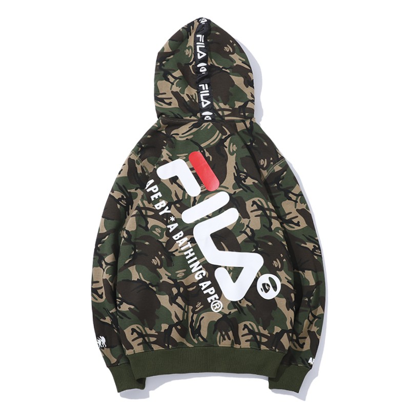 fila camo hoodie