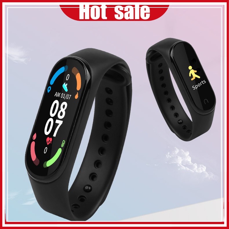 M6 Smart Watch Heart Rate Monitor Smart Bracelet Bluetooth Multi