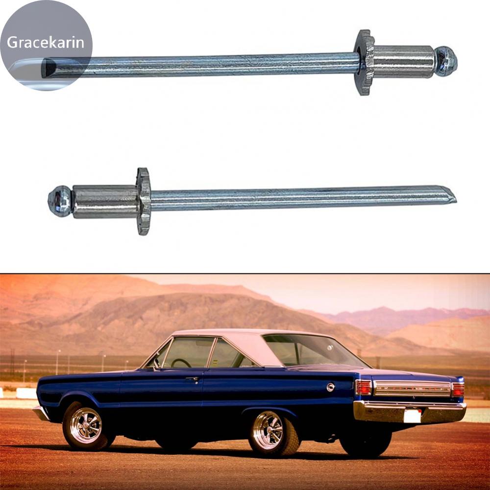 2x Black Stainless Steel , Rivets Door Tag Rivets For Chrysler For