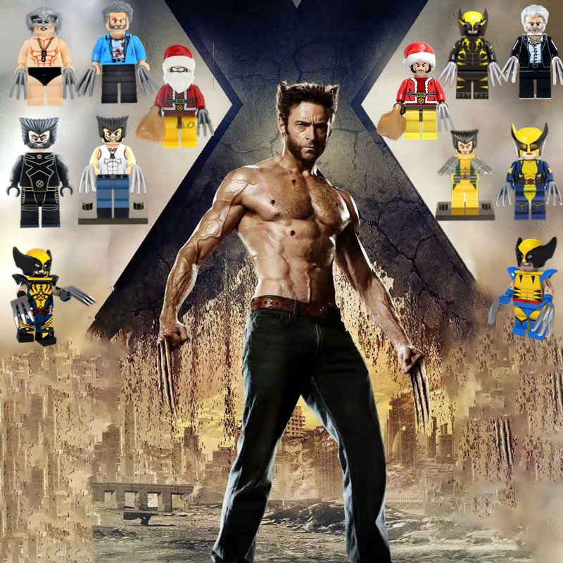 Compatible With Lego Minifigures Avengers Marvel X Men Deadpool Wolverine Mark Building Blocks Toy Shopee Philippines