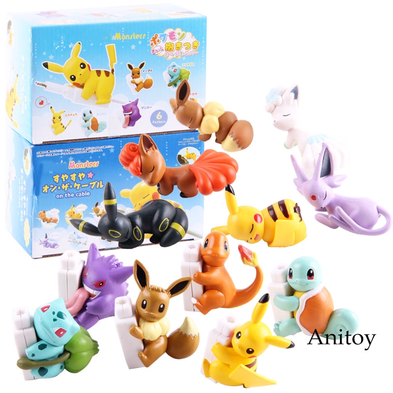 Pokemon Pikachu Doll Monsters Mew Sylveon Bulbasaur Squirtle Charmander Eevee Action Figure Toy Shopee Philippines