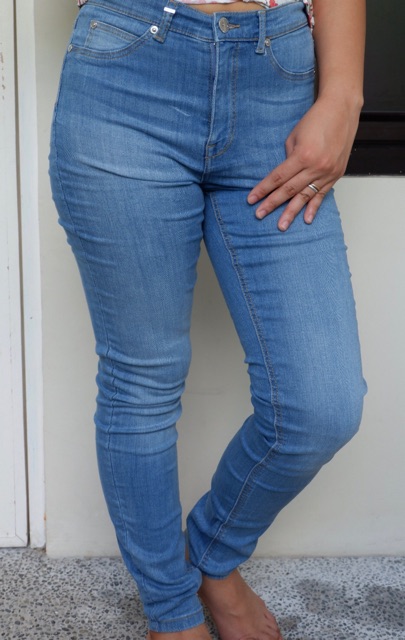 amisu jeans skinny high waist
