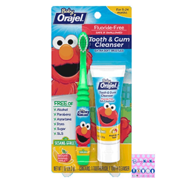 baby orajel tooth & gum cleanser
