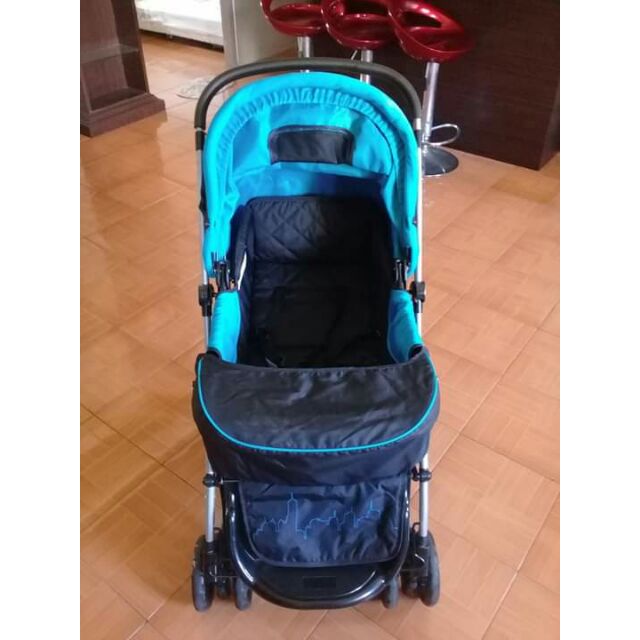 blue urbini stroller
