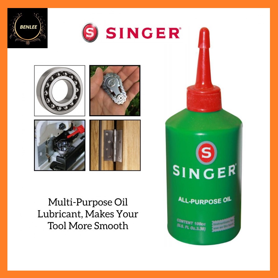 Singer All Purpose Oil 100cc | Shopee Philippines