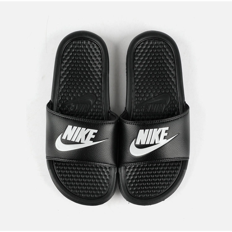 nike sandals black